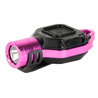 Streamlight PocketMate, Flashlight, USB Charging Cord, 325/45 Lumens, Pink/Black