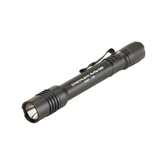Strmlght Protac 2AA LED BLK W/hlstr