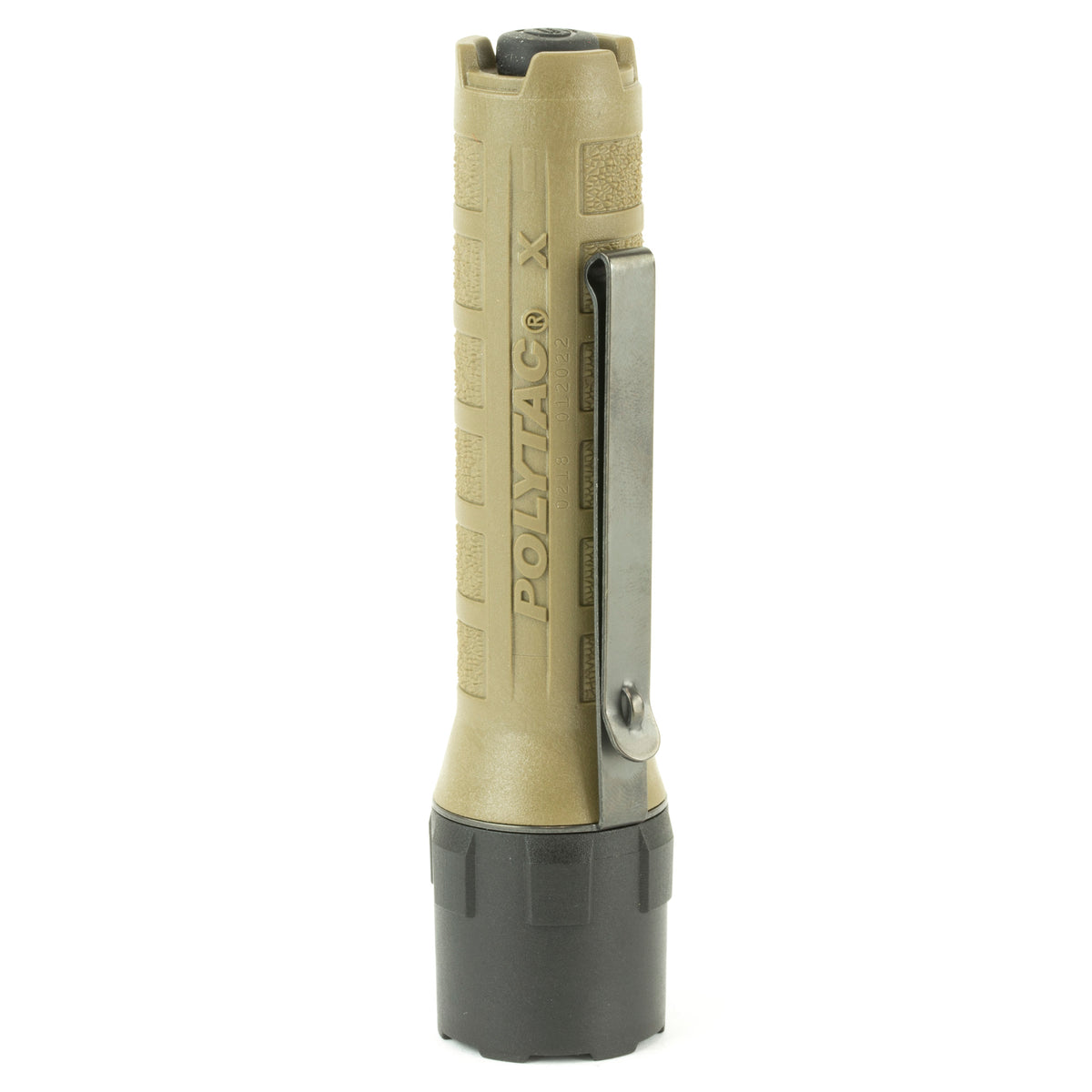 Streamlight PolyTac X, Flashlight, 600 Lumens, w/ USB Battery, Clam Pack, Coyote Brown Finish