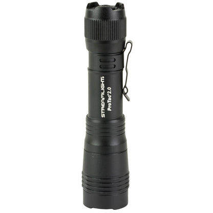 Streamlight ProTac 2.0, Flashlight, Rechargeable, 2,000 Lumens, Anodized Finish, Black, Includes SL-B50 Battery Pack and USB-C Charging Cable