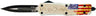 Templar Knife Small OTF WE THE People 2.75" Black Dagger