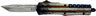 Templar Knife Small OTF Wood US Flag 2.75" Silver Tanto