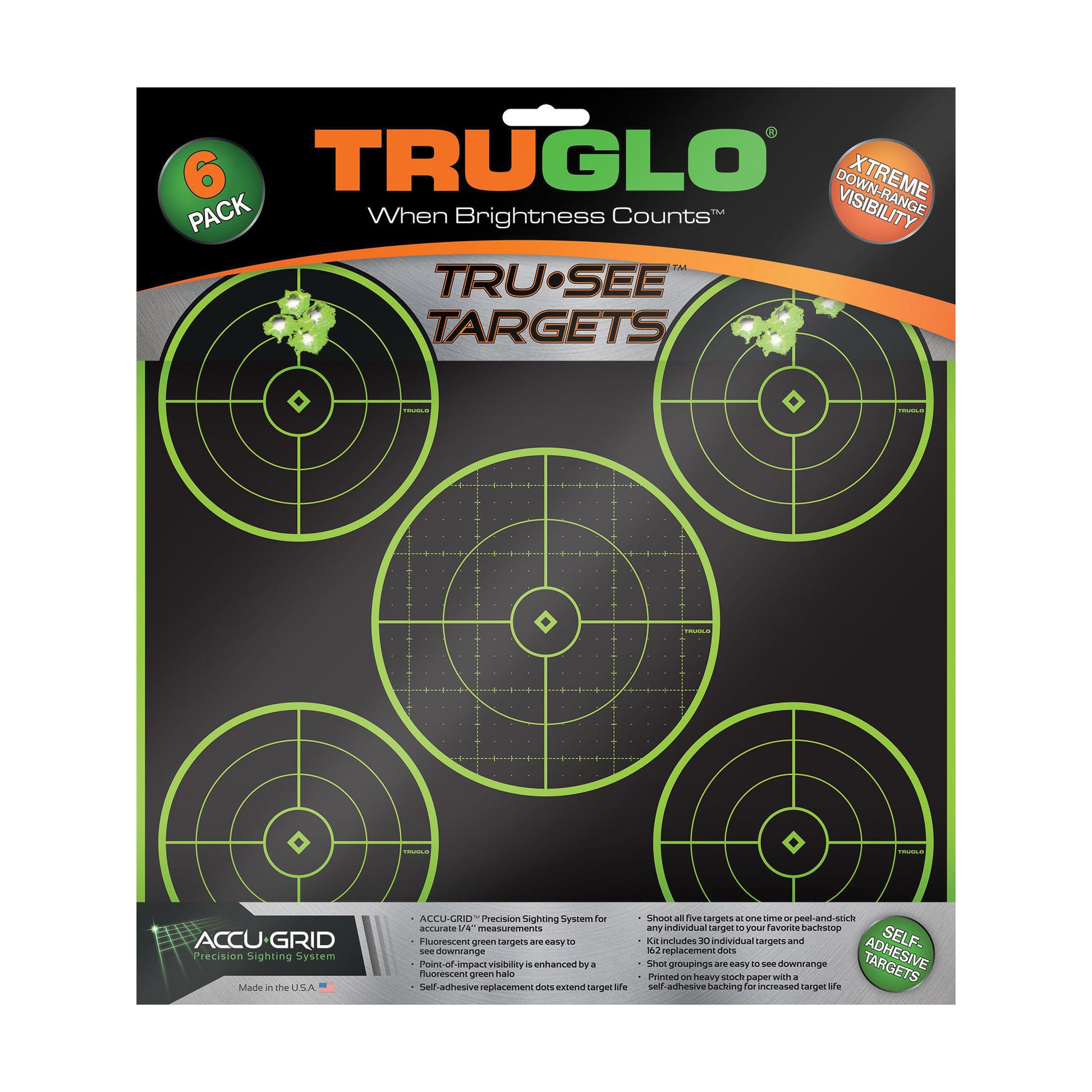 Truglo Tru-see 5 Bull TGT 12x12 6PK