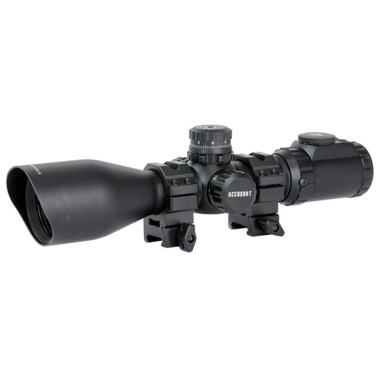 UTG 3-12x44 Swat Cmpct Mdot W/rings