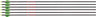 Victory Archery Vforce Sport 400 Arrow Fletched 6PK