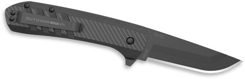 Outdoor Edge Razor VX4 3" Fldr Carbon Weave Over G10