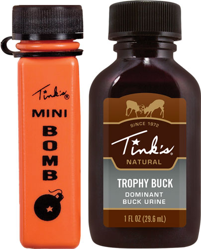 Tinks Deer Lure Trophy Buck Urine W/mini Bomb 1FL Ounce