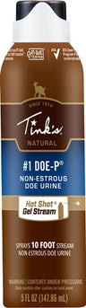Tinks Deer Lure #1 Doe-p NON Estrus HOT Shot GEL 5oz. Aero