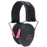 Walker's Razor Compact, Passive Earmuff, Optimized for Smaller Head Sizes, Pink