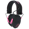 Walker's Razor Compact, Electronic Earmuff, Optimized for Smaller Head Sizes, Pink