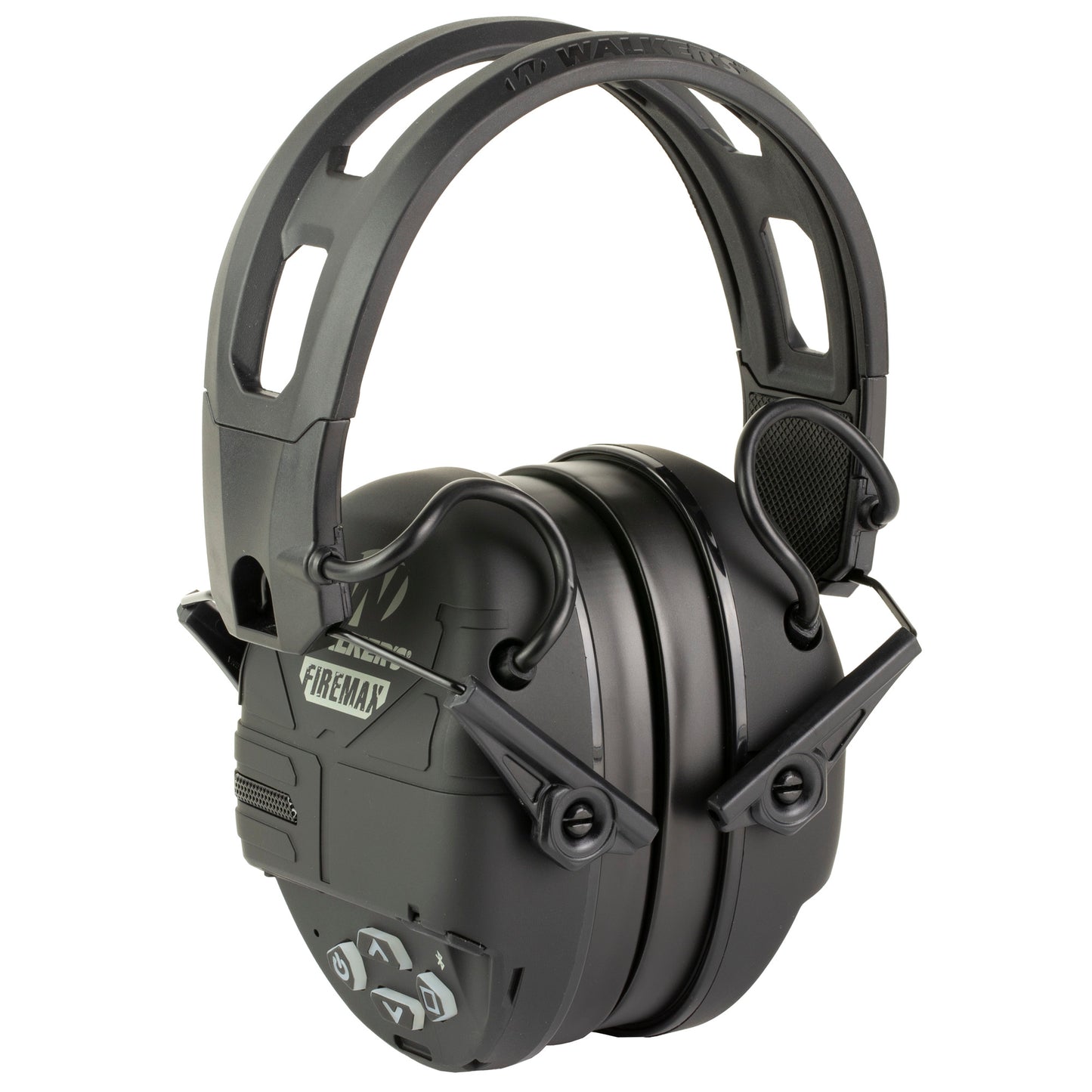 Walker's Firemax, Bluetooth Electronic Earmuff, Black, Includes USB-C Charging Cable