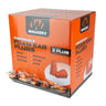 Walker's Ear Plug, Orange, Foam, 1,000 Individually Packaged Pairs