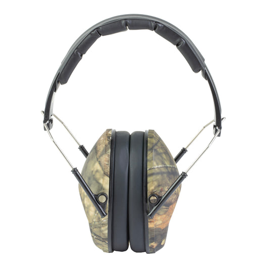 Walker's Low Profile Folding Muff, Earmuff, Folding Design, Mossy Oak Camo