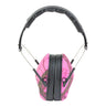 Walker's Low Profile Folding Muff, Earmuff, Folding Design, Pink Mossy Oak Camo