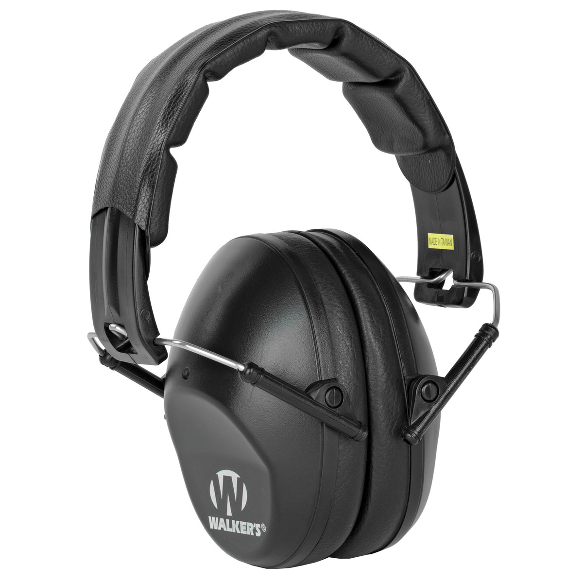 Walker's Passive, Folding Earmuff, Black, 1 Pair