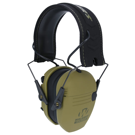Walker's Razor Slim Digital Ear Muff, Electronic Hearing Protection, Olive Drab Green