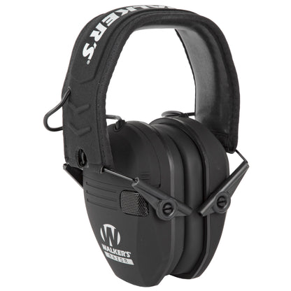 Walker's Razor, Electronic Earmuff, Black, 1 Pair