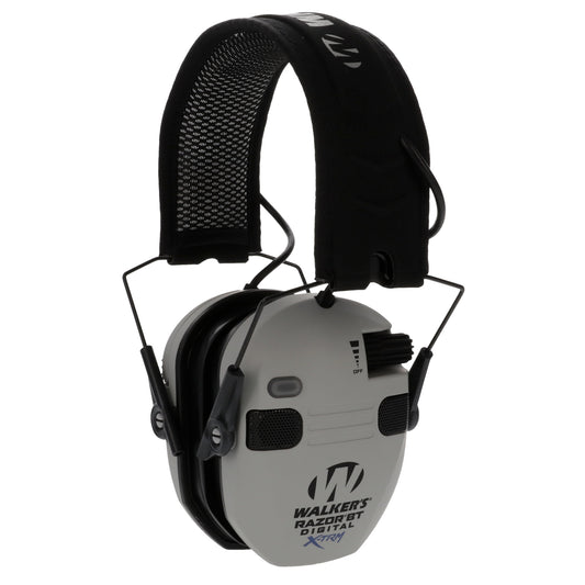 Walker's Razor X-TRM Digital Muffs, Electronic Earmuff, Gray