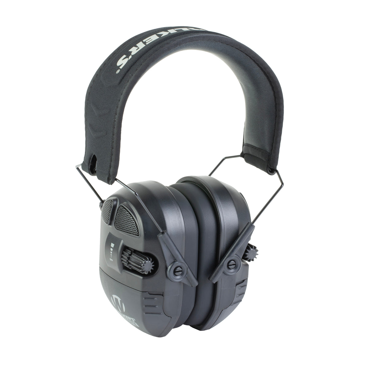 Walker's Ultimate Power Muff, Electronic Earmuff, Quad Microphones, Black