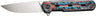 WE Knife Navo 3.25" Nebula FAT Carbon Fiber/satin Liner Lock!