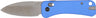 WE Knife Banter 2 2.87" Blue Aluminum/satin Crossbar Lock!