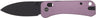 WE Knife Banter 2 2.87" Purple Aluminum/blk Stnwash Crossbar!