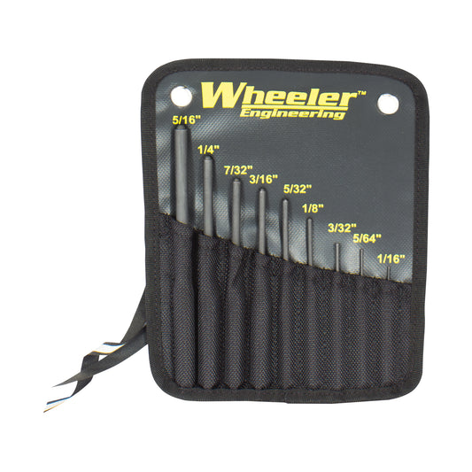 Wheeler Roll PIN Punch SET