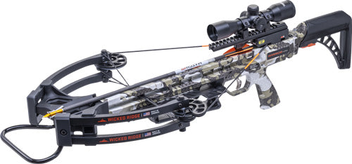 Wicked Ridge Xbow Warrior 400 FPS Rope-sled PRO View Peak XT