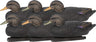 Zink Floater Decoys Black Duck 6 Pack