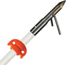 AMS Bowfishing Fiberglass Arrow Chaos Point White W/ss