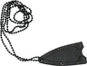 Abkt Elite Neck Knife 1.25" Blade W/ Sheath & Neck Chain