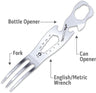Outdoor Edge Chowpal Mealtime Multitool W/knife & Orng Pouch