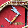 Abkt Roper Series Laredo Stag Stockman 3-blade Wood Handles