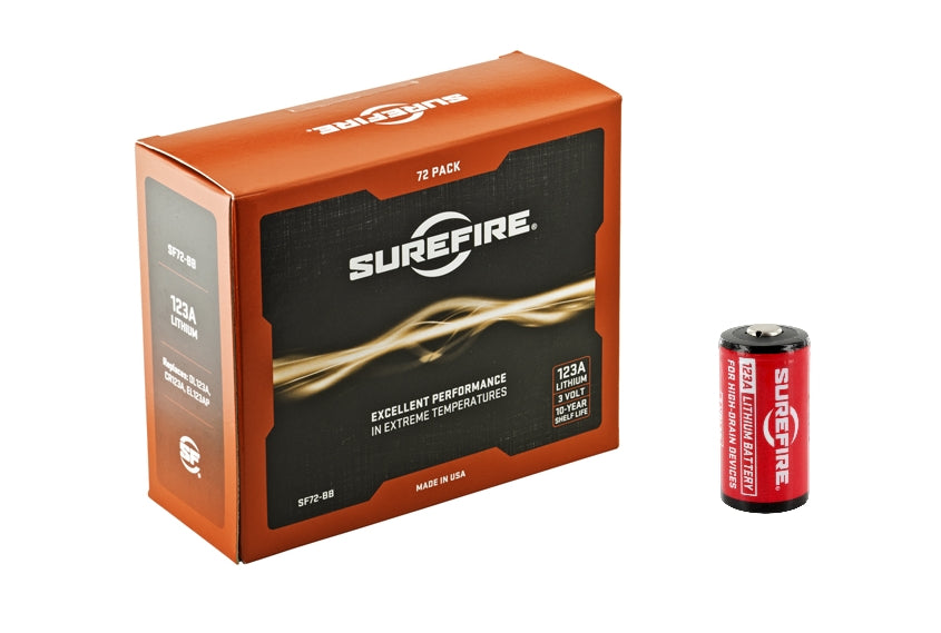 Sf123a Lithium 3volt Batt 72pk 72 Count Box|10 YR Shelf Life