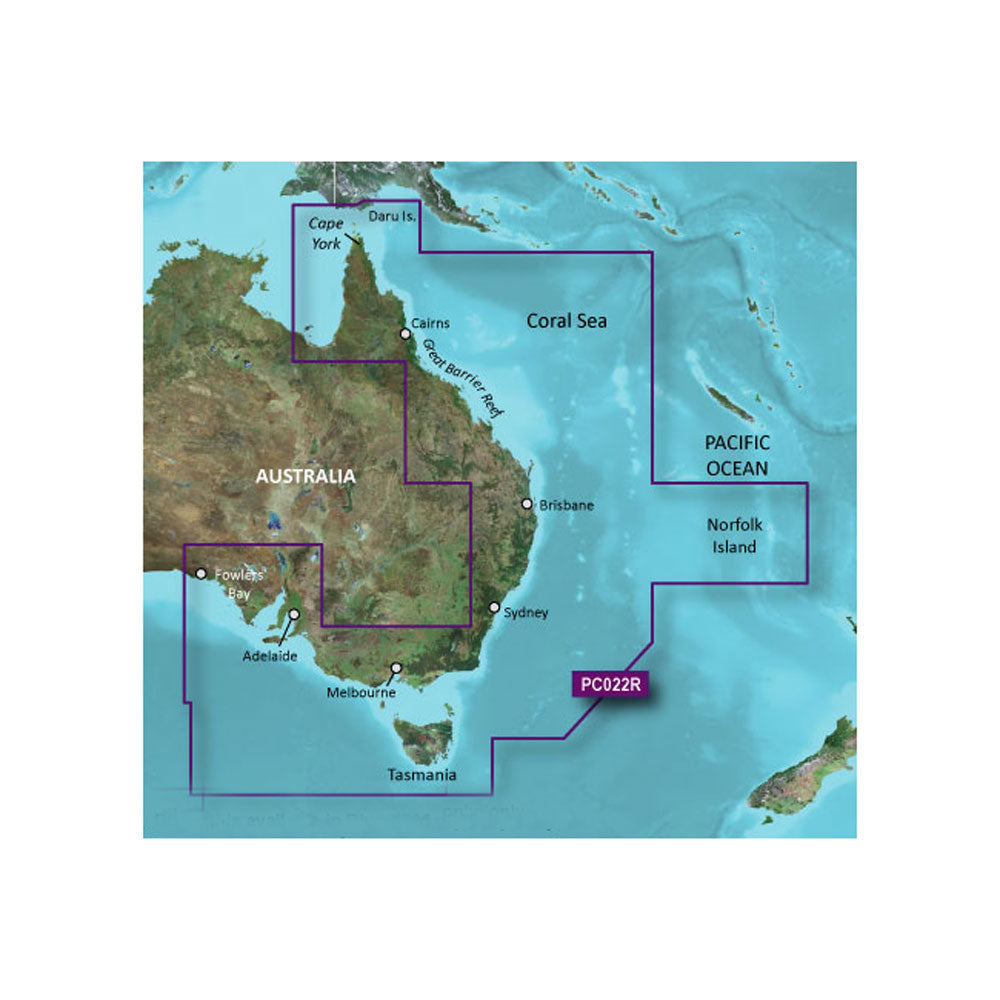 Garmin BlueChart&reg; g3 Vision&reg; HD - VPC022R - East Coast Australia - microSD&trade;/SD&trade;
