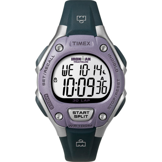 Timex IRONMAN&reg; 30-Lap Mid-Size - Black/Lilac