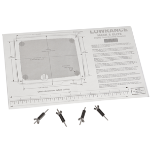 Lowrance Elite/Mark Flush Mount Kit 5" FM-ME5