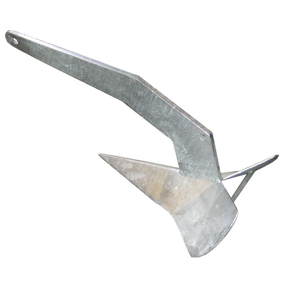 Quick Galvanized Delta Type Anchor - 22lb f/26'-36' Boats