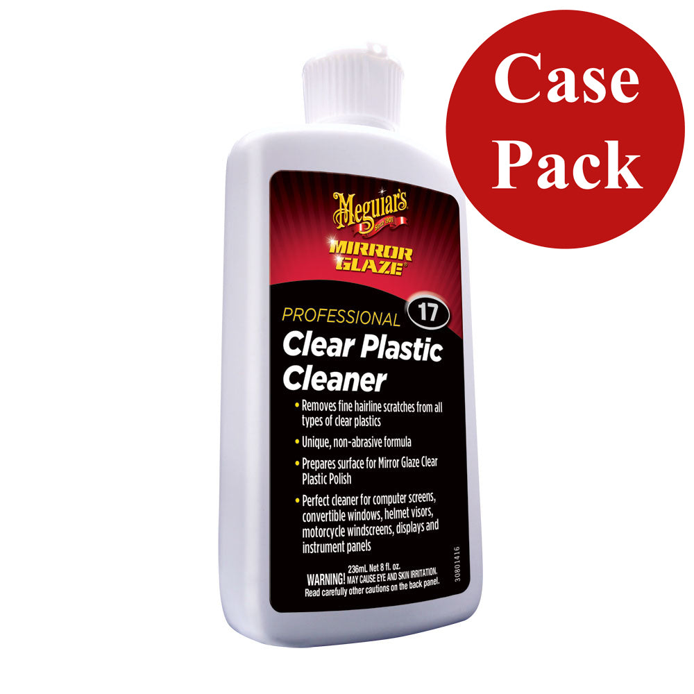 Meguiar&#39;s M17 Mirror Glaze&reg; Clear Plastic Cleaner - *Case of 6*