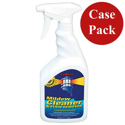 Sudbury Mildew Cleaner &amp; Stain Remover - *Case of 12*