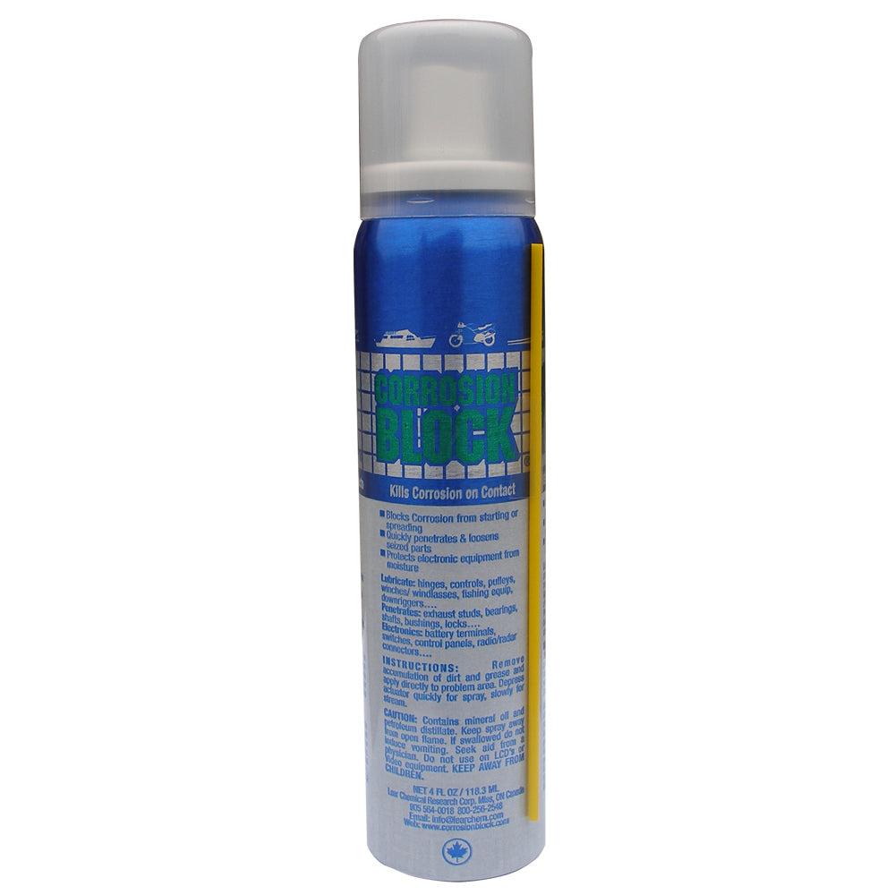 Corrosion Block Liquid Pump Spray - 4oz - Non-Hazmat, Non-Flammable &amp; Non-Toxic
