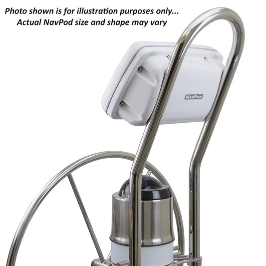 NavPod SystemPod Pre-Cut f/Raymarine AXIOM 9 &amp; 1 Instrument (3.6&Prime; hole) f/9.5&Prime; Wide Guard (Pre-Cut f/Surface Mount Using Rear Mounting Brackets)