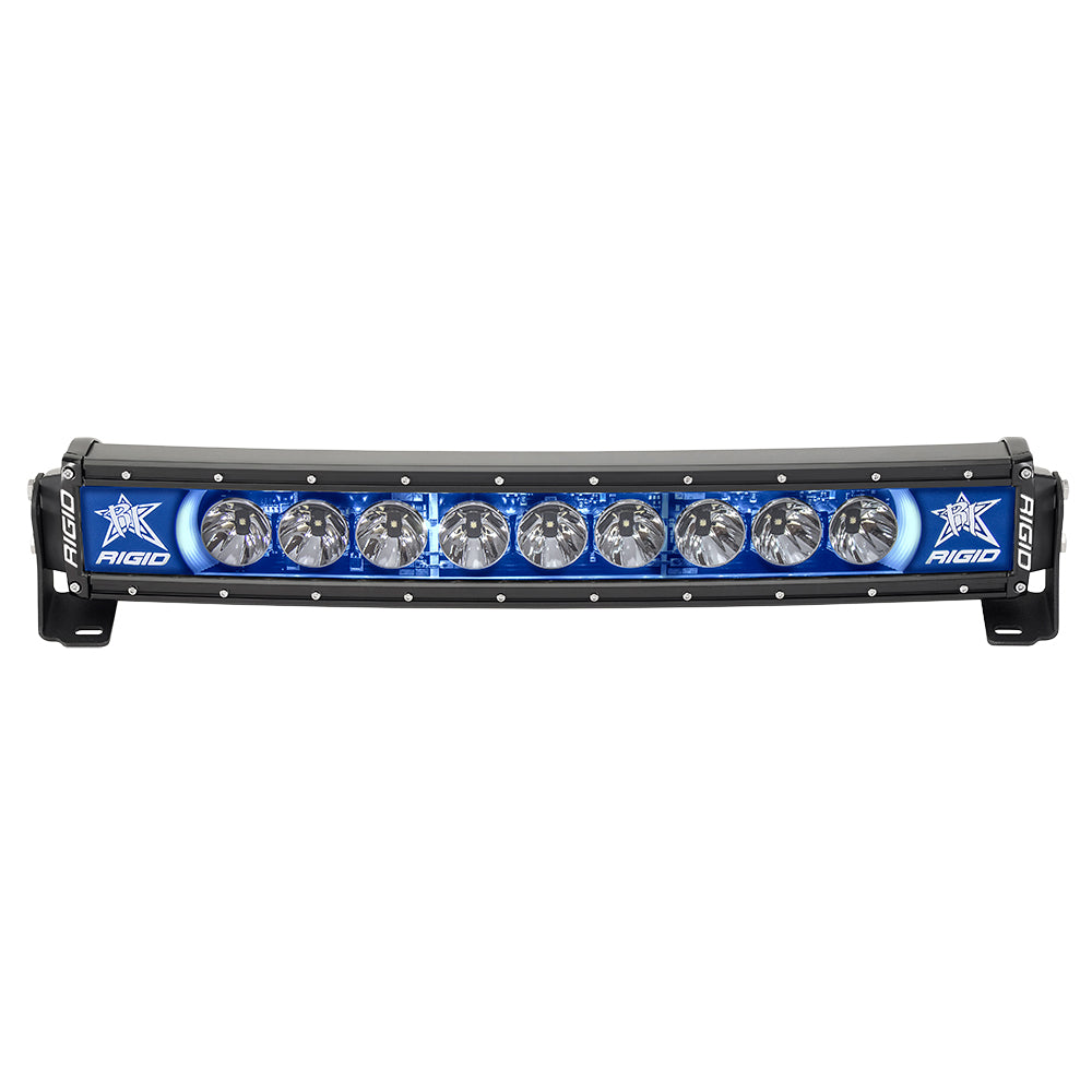 RIGID Industries Radiance+ 20" Curved Blue Backlight Black Housing