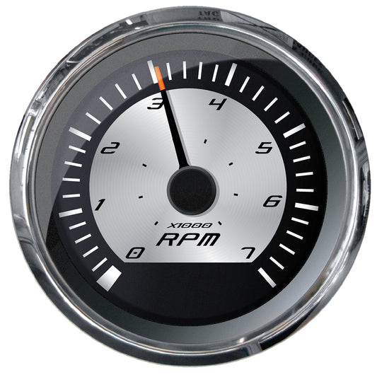 Faria Platinum 4" Tachometer - 7000 RPM (Gas - Inboard, Outboard &amp; I/O)