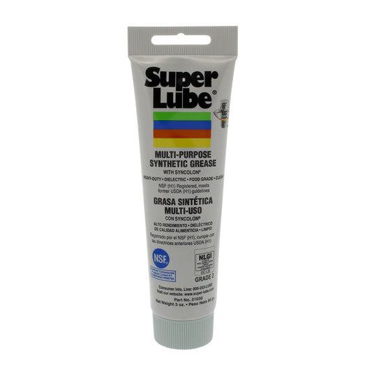 Super Lube Multi-Purpose Synthetic Grease w/Syncolon&reg; (PTFE) - 3oz Tube