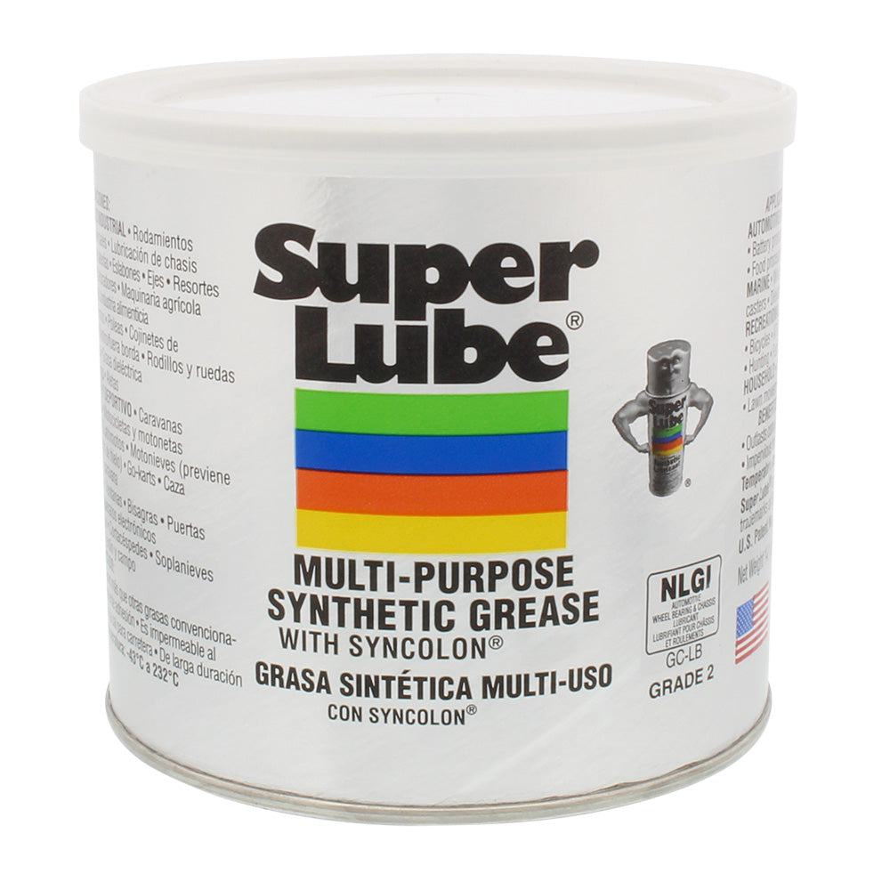 Super Lube Multi-Purpose Synthetic Grease w/Syncolon&reg; (PTFE) - 14.1oz Canister