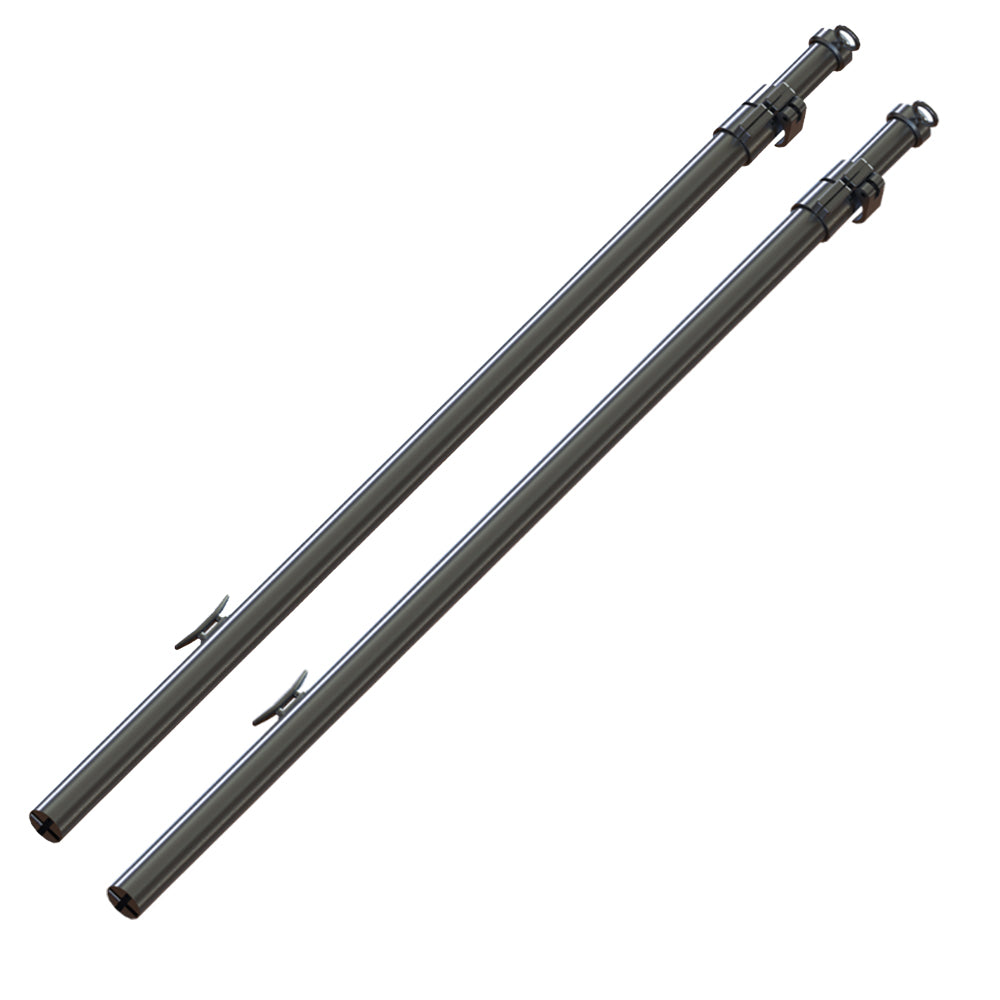 TACO Tele-Sun Aluminum Shade Poles w/Carry Bag