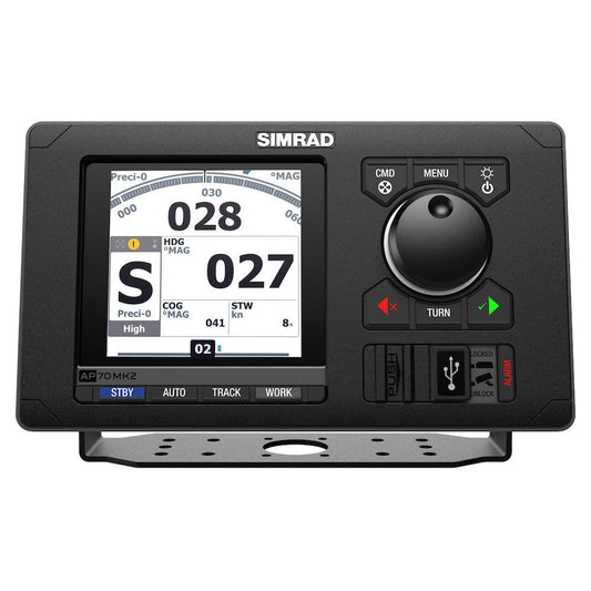 Simrad AP70 MK2 Autopilot IMO Pack f/Solenoid - Includes AP70 MK2 Control Head &amp; AC80S Course Computer