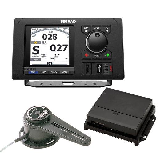 Simrad AP70 MK2 Autopilot Basic Pack- Includes AP70 MK2 Control Head, AC70 Course Computer &amp; RF300 Feedback