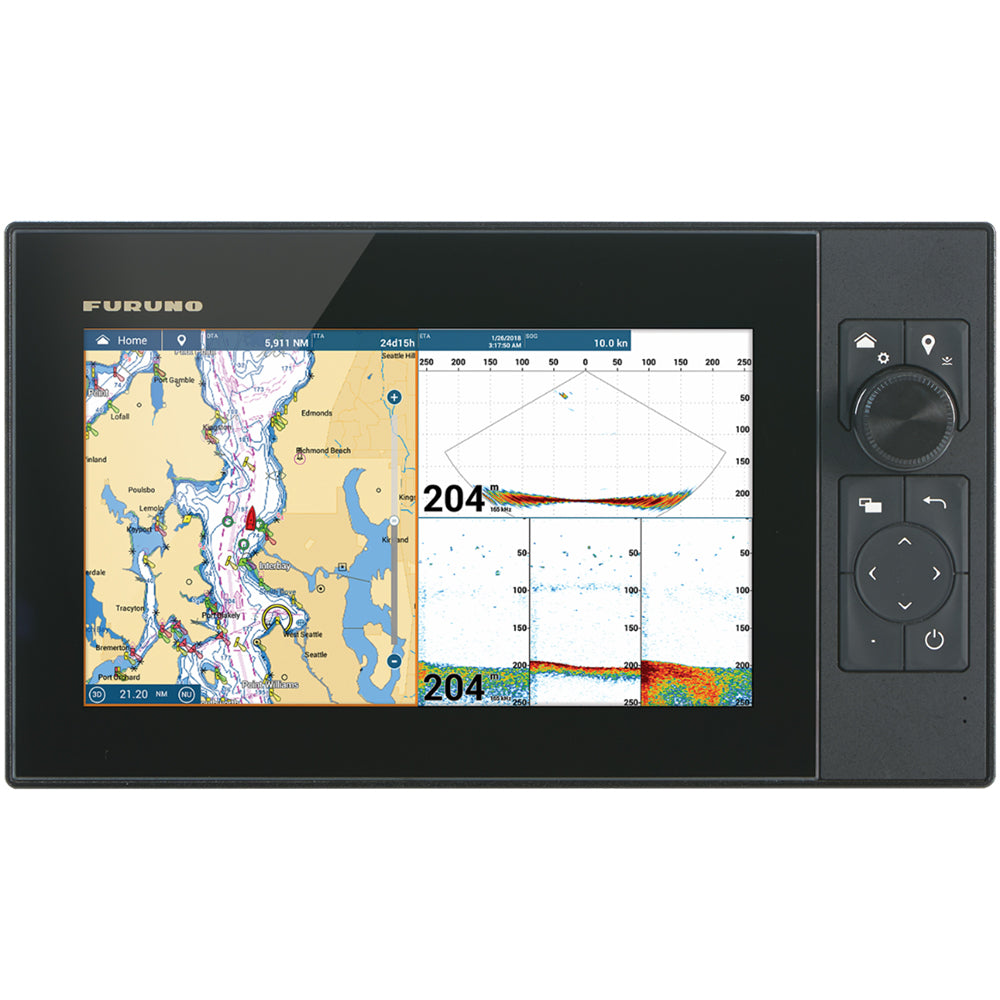Furuno NavNet TZtouch3 9" Hybrid Control MFD w/Single Channel CHIRP&trade; Sonar